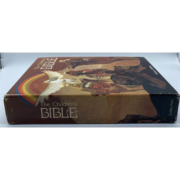 The Children's Bible Deluxe Edition With Slipcase Golden Press 1975 Illustrated - Picture 4 of 16
